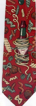Pasta Shapes necktie Tie