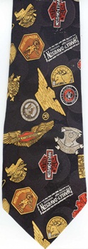 Harley Davidson classic shield logo event memorabilia and patches nicole miller tie necktie