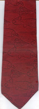 Harley Davidson flying logo tie necktie