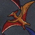 Pteranodon Dinosaur Species Tie necktie