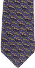  Lizard Repeat Endangered species necktie Tie