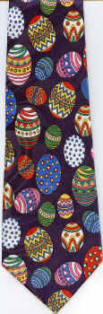 Spring flowers Easter bunny rabbit eggs Necktie Tie Tulip Tie