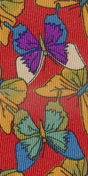 Butterflies Flying South silk aClassified tie necktie