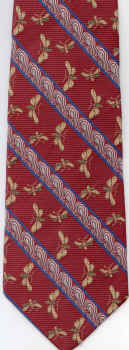 Diagonal moth The Mens Store polyester tie necktie