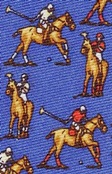 Eat Sleep Play Polo saddle Horse  stallion equine tack jockey gear necktie Tie