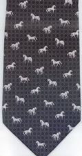 Horse Horse Diagonals Left And Right herd stallion equine colt necktie Tie