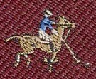 Polo saddle Horse  stallion equine mallet gear necktie Tie