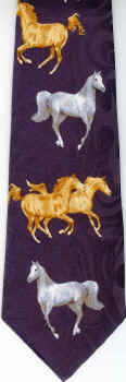Horse herd stallion equine colt necktie Tie