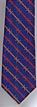 Barbed Wire Tie necktie josh bach