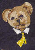 Teddy Bears in Neckties Repeat Tie