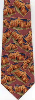 Map of the Mexican Territories Political necktie Tie