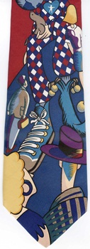 Fool on the Hill beatles necktie apple corps ltd tie musical group boys band rock and roll ringo paul george john