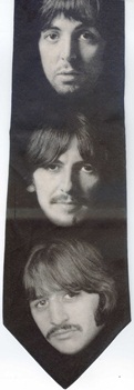 White Album Beatles Faces beatles necktie apple corps ltd tie musical group boys band rock and roll ringo paul george john