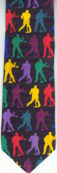 elvis presley necktie tie musical group boys band rock and roll