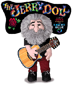 Jerry Garcia Grateful Dead 
Gund Doll action figure stuffed toy soft sculpture