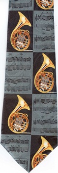 French horn tie