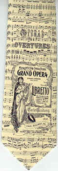 Opera Music Tie