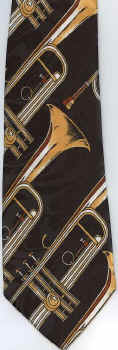 TRUMPET with NOTES tie