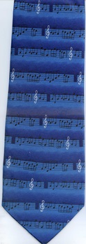 Mixed musical score notations TIE