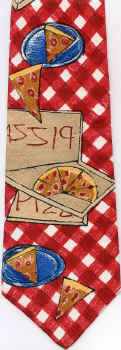 We All Share One Love - Pizza Save the Children tie Pizza Necktie