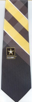 American military armed forces Flag Army War Tie necktie