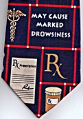 Physician Medical Necktie pharmacist pharmacy Tie