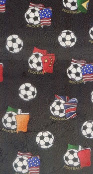 soccer ball sportsinternational flags Necktie tie