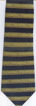 XL extra long Celtic Bands weave Tie necktie